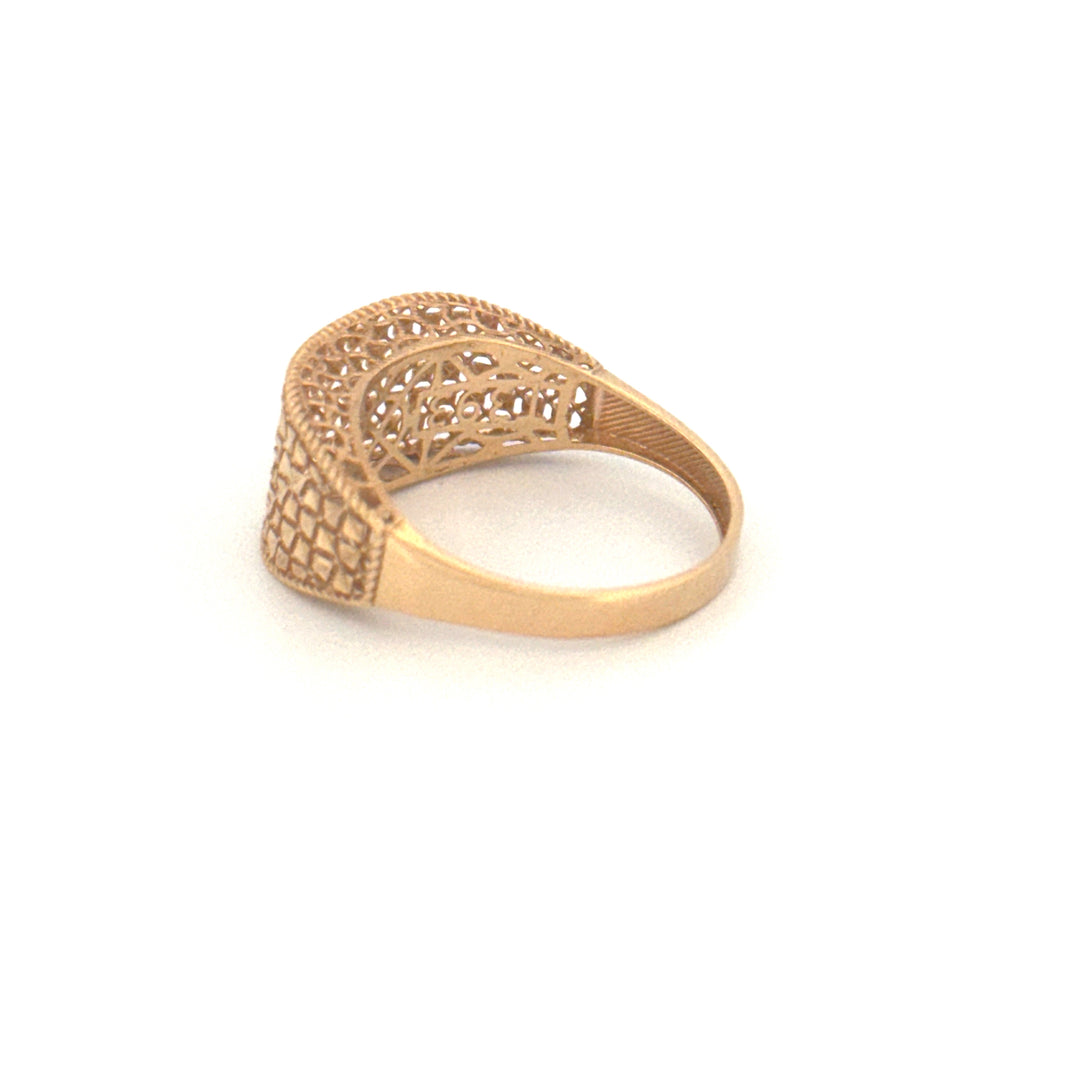 Ring Gelbgold 18k – Mosafer (Der Reisende)