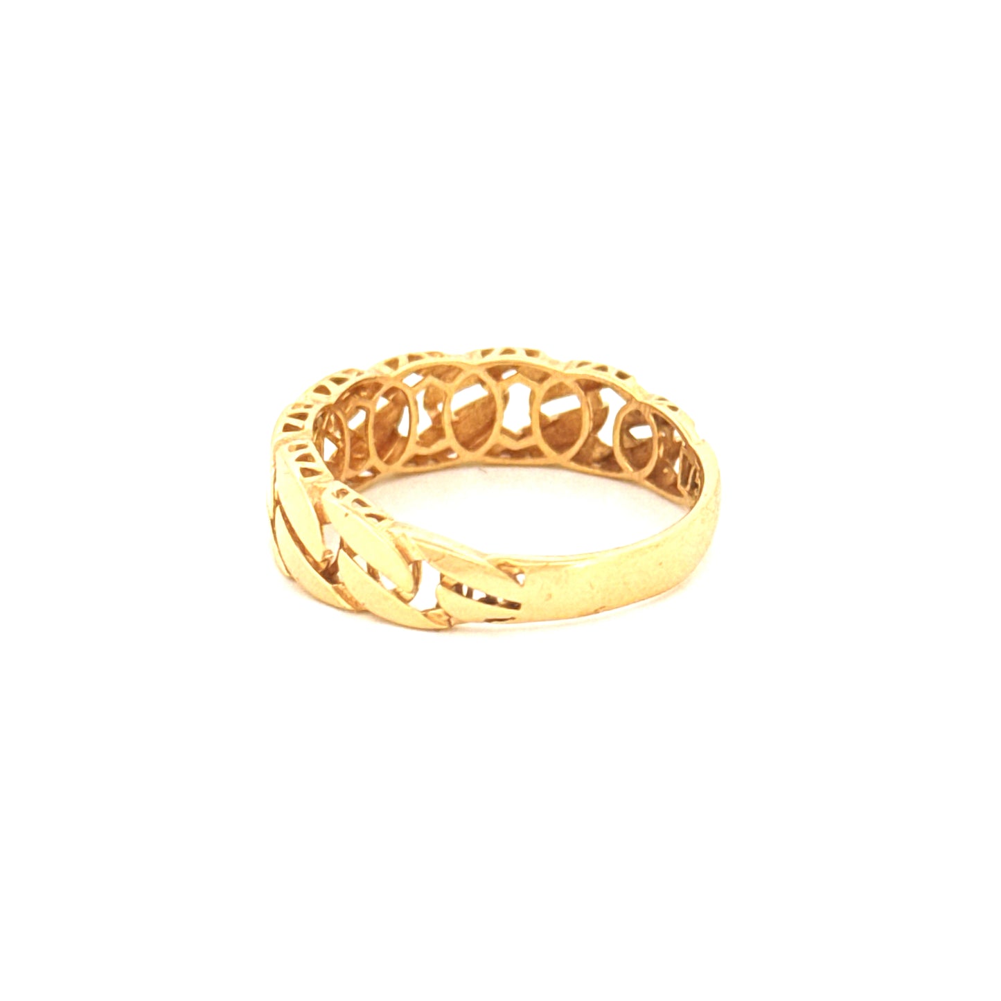 Ring Gelbgold 18k - Zanjir-e Ziba (Hübsche Kette)