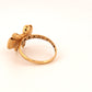 Ring Gelbgold 18k - Papillon-e Farah Diba (Schleife von Farah Diba)
