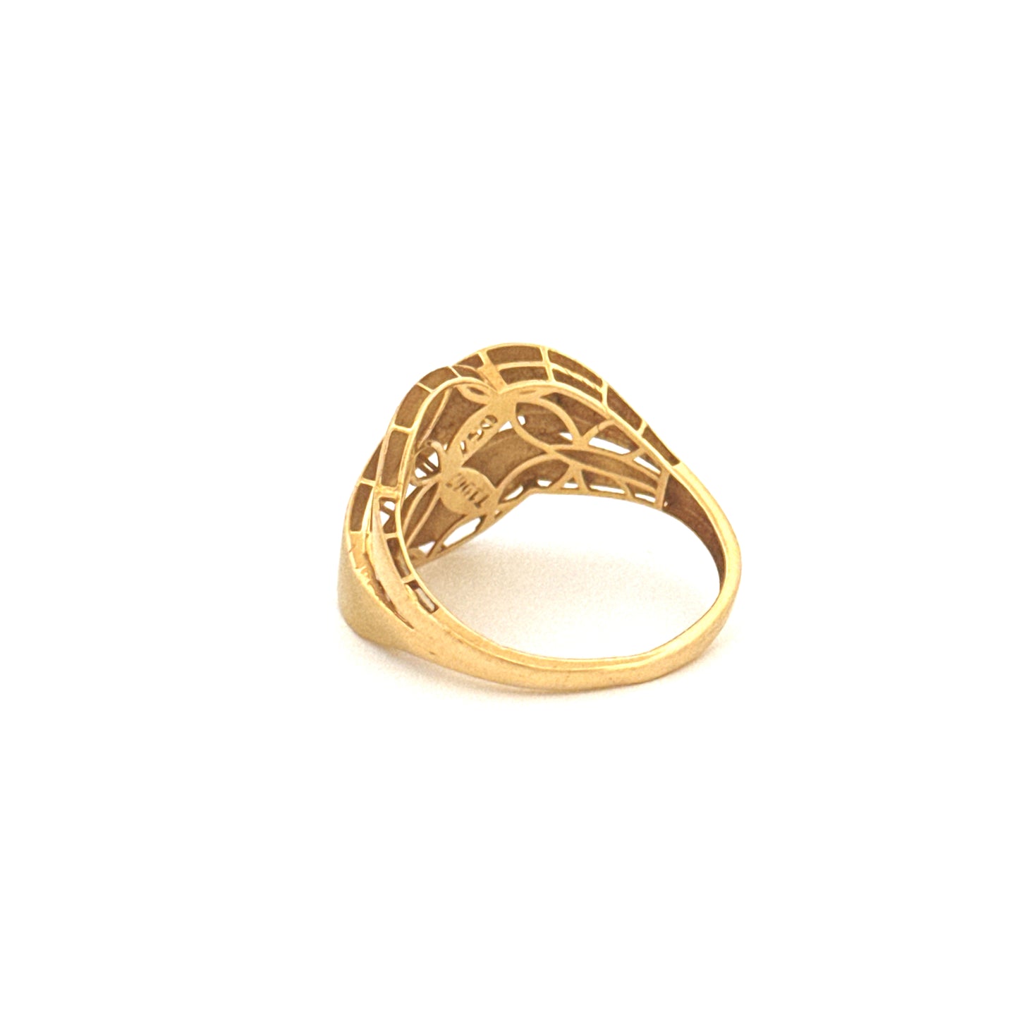 Ring Gelbgold 18k - Pich-e Tala (Goldene Windung)