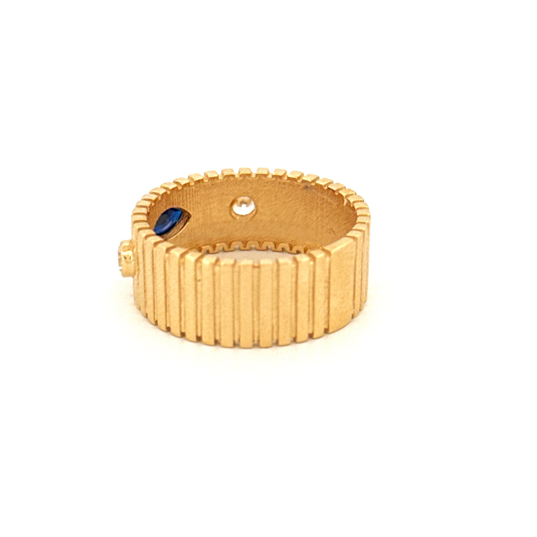 Ring Gelbgold 18k - Cheshm (Auge)