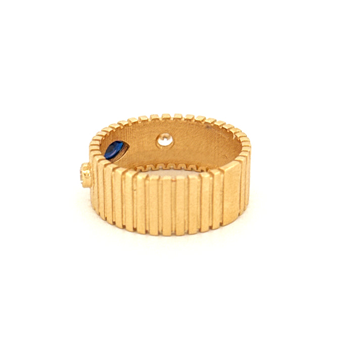 Ring Gelbgold 18k - Cheshm (Auge)