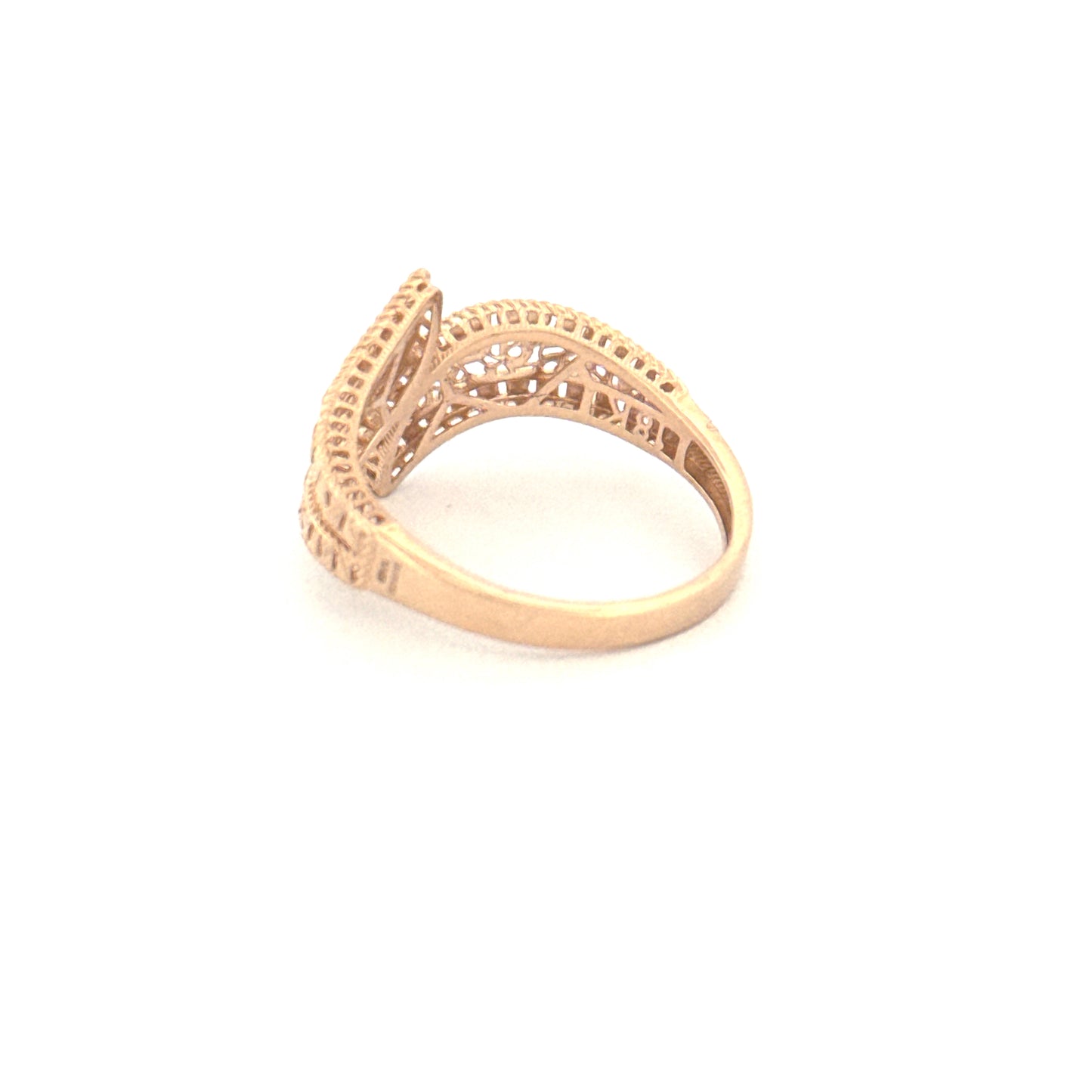 Ring Gelbgold 18k – Mehrâb (Bogenform)