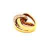 Ring Gelbgold 18k - Halgheh-ye Hamahang (Harmonische Verschlingung)