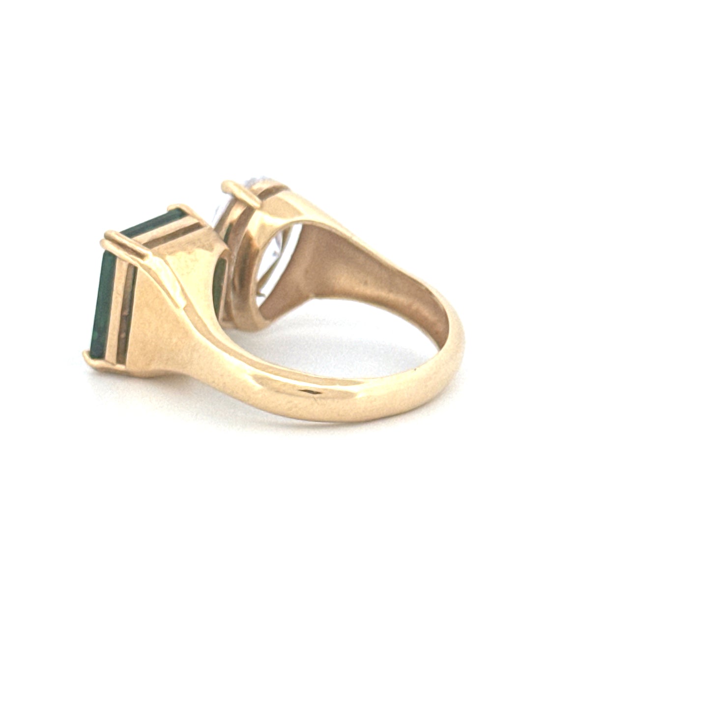 Ring Gelbgold 18k – Do Jān (Zwei Seelen)