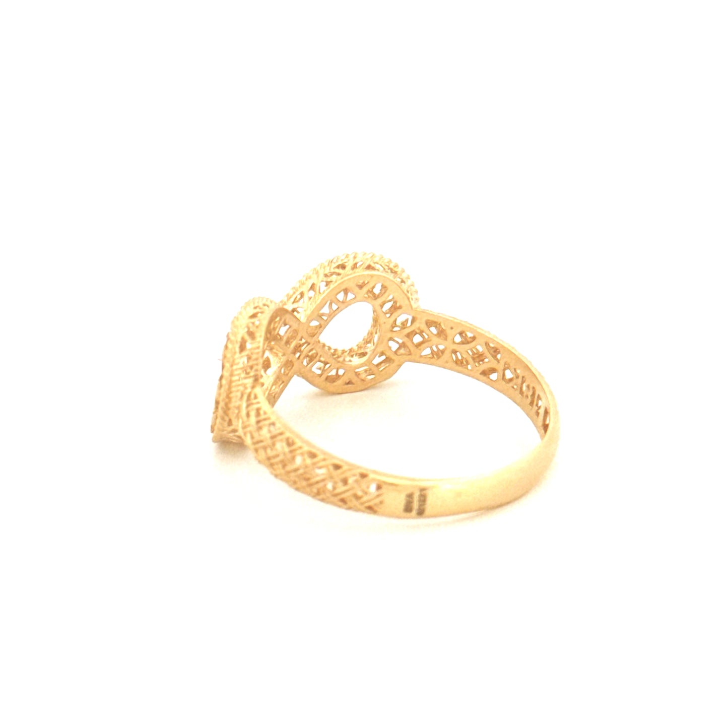 Ring Gelbgold 18k - Bi-Nahayat (Unendlichkeit)