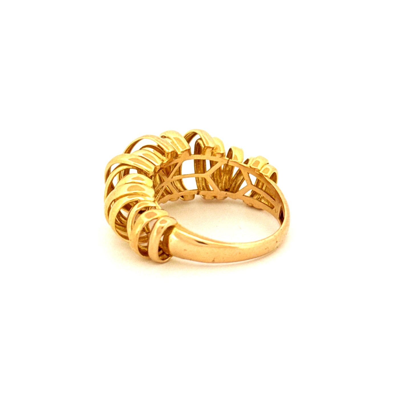 Ring Gelbgold 18k - Navar-e Abrisham (Seidenbänder)