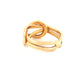 Ring Gelbgold 18k - Gereh-e Tala (Goldener Knoten)