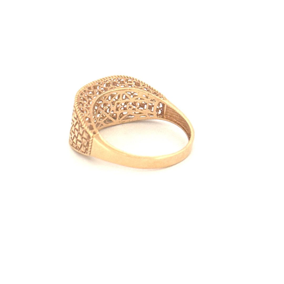 Ring Gelbgold 18k – Mosafer (Der Reisende)
