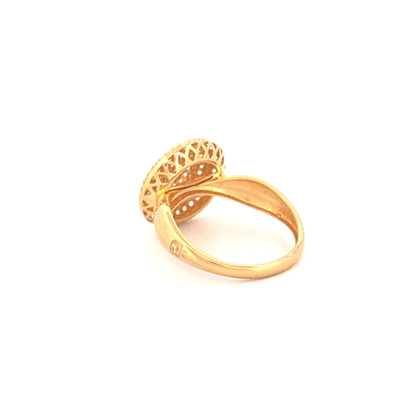 Ring Gelbgold 18k - Gooy-e Aftab (Sonnenkugel)