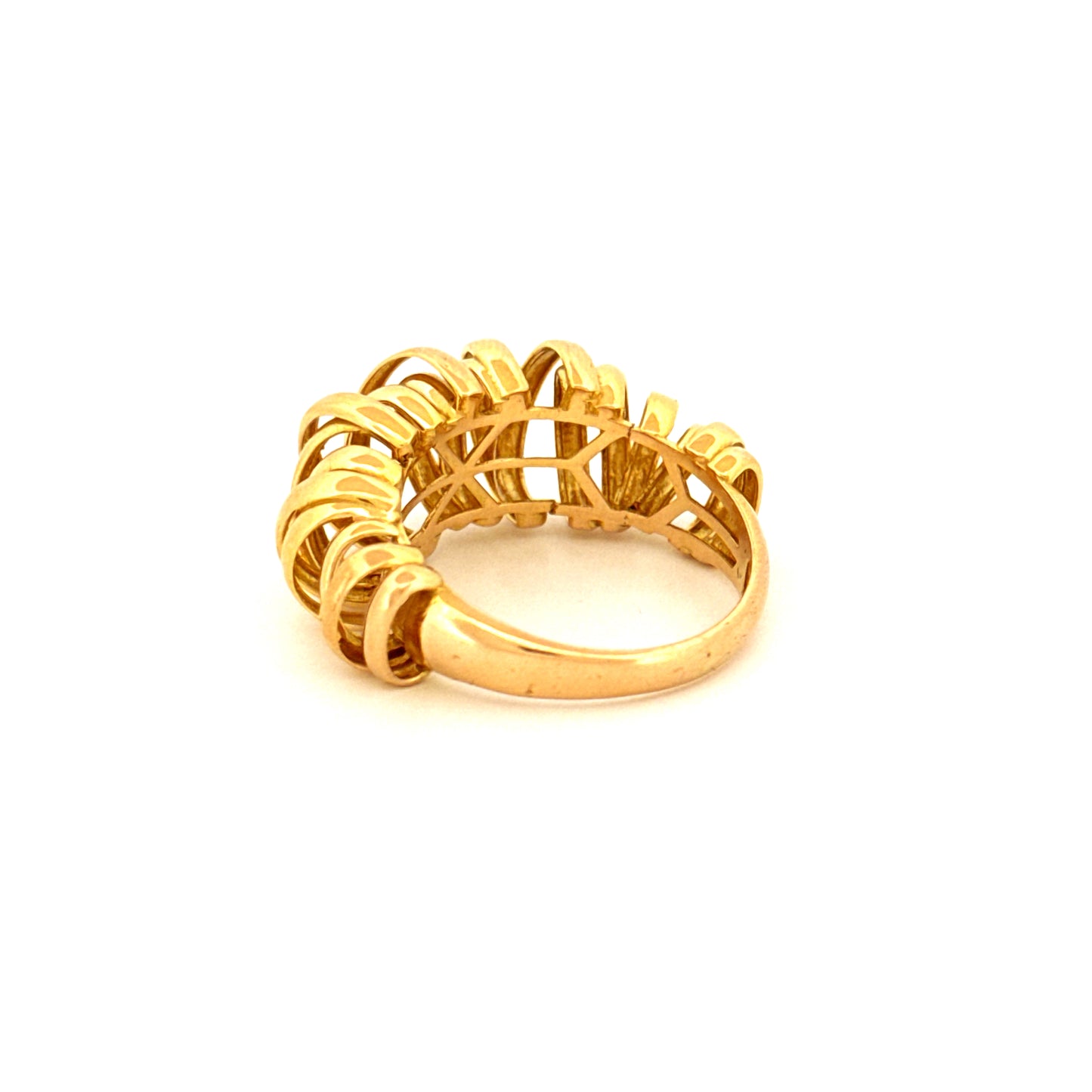 Ring Gelbgold 18k - Navar-e Abrisham (Seidenbänder)