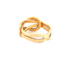 Ring Gelbgold 18k - Gereh-e Tala (Goldener Knoten)