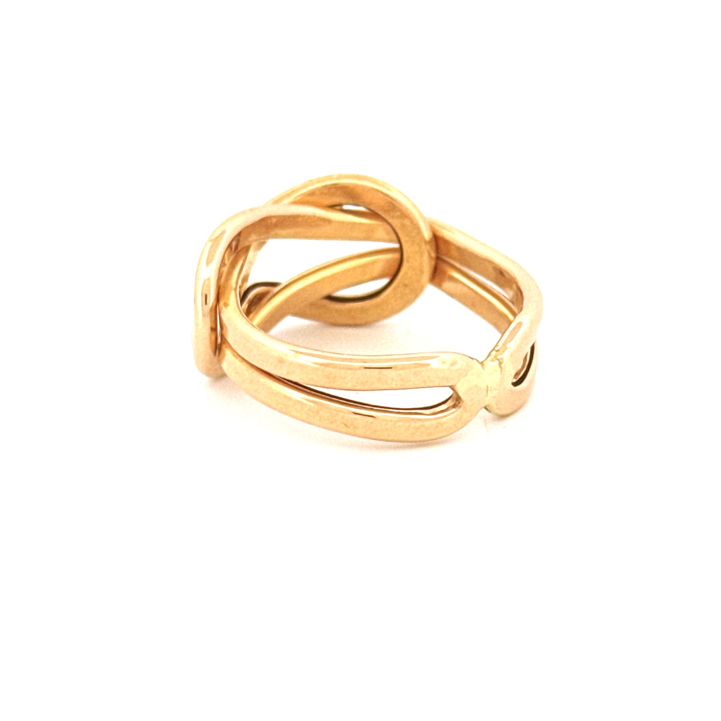 Ring Gelbgold 18k - Gereh-e Tala (Goldener Knoten)