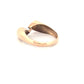 Ring Gelbgold & Weissgold 18k – Ashkbār (Tränenformen)