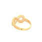 Ring Gelbgold 18k - Bi-Nahayat (Unendlichkeit)