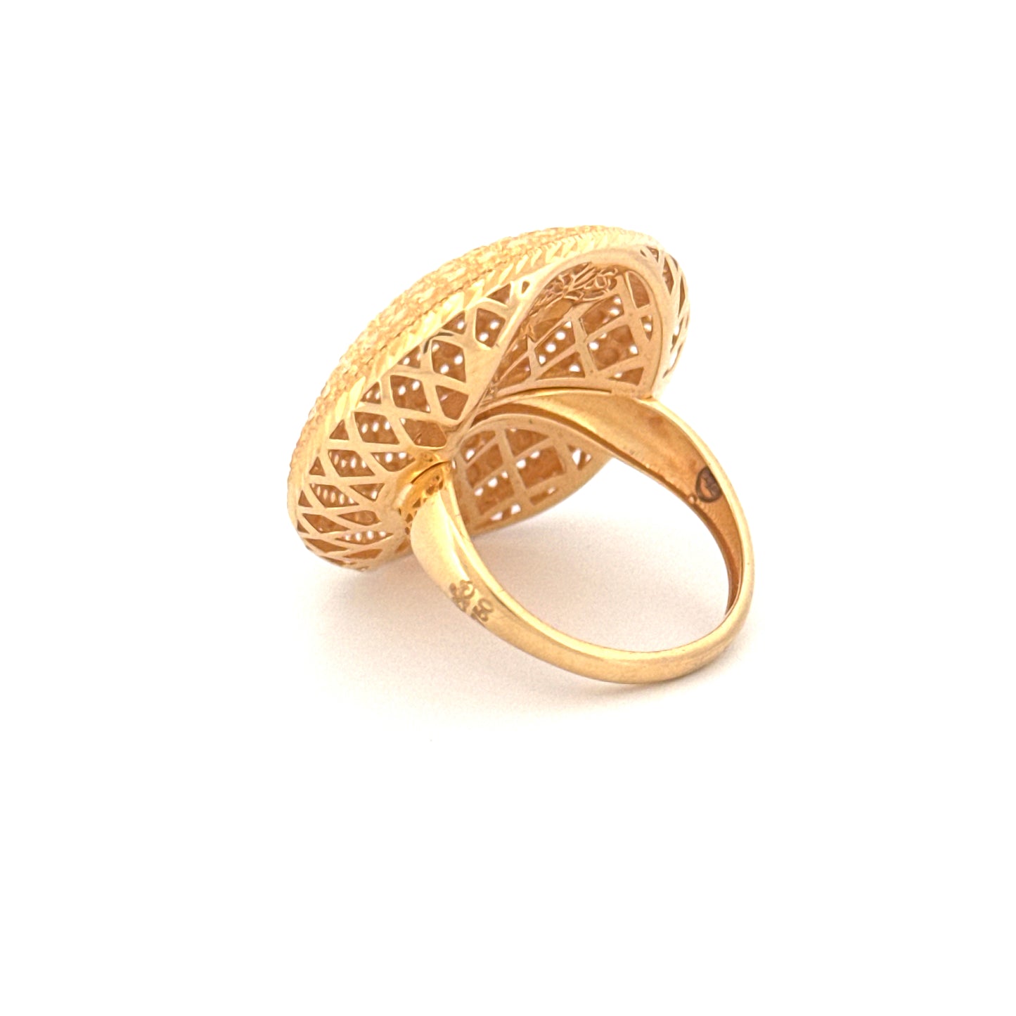 Ring Gelbgold 18k - Gooy-e Bozorg-e Aftab (Grosse Sonnenkugel)