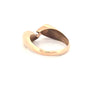 Ring Gelbgold & Weissgold 18k – Ashkbār (Tränenformen)