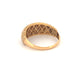 Ring Gelbgold & Weissgold 18k - Moj-e Tala (Goldene Welle)