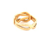 Ring Gelbgold 18k - Gereh-e Tala (Goldener Knoten)