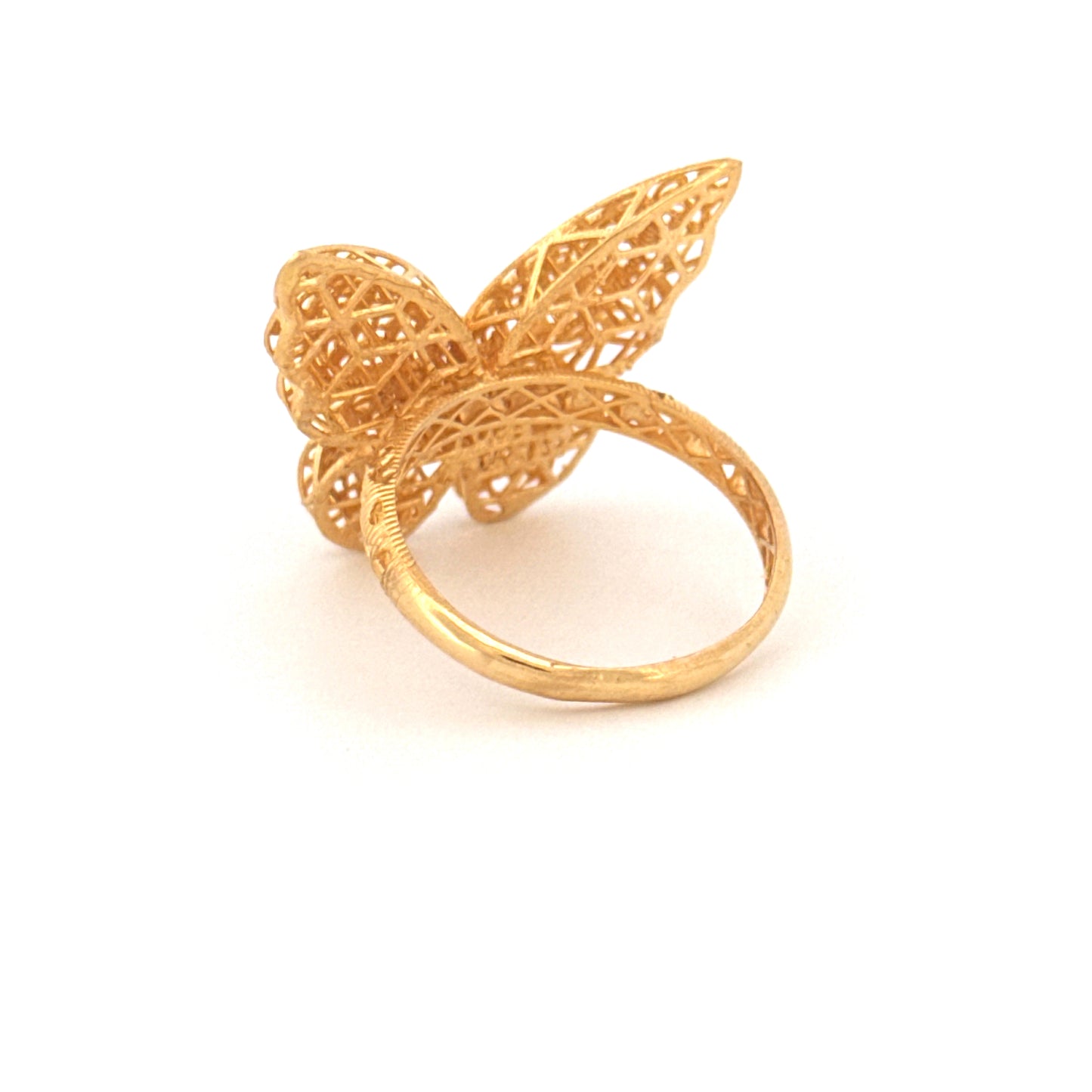 Ring Gelbgold 18k - Parvaneh-ye Bahari (Frühlingsschmetterling)