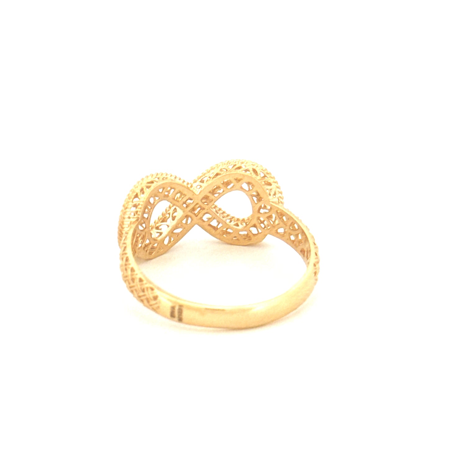 Ring Gelbgold 18k - Bi-Nahayat (Unendlichkeit)