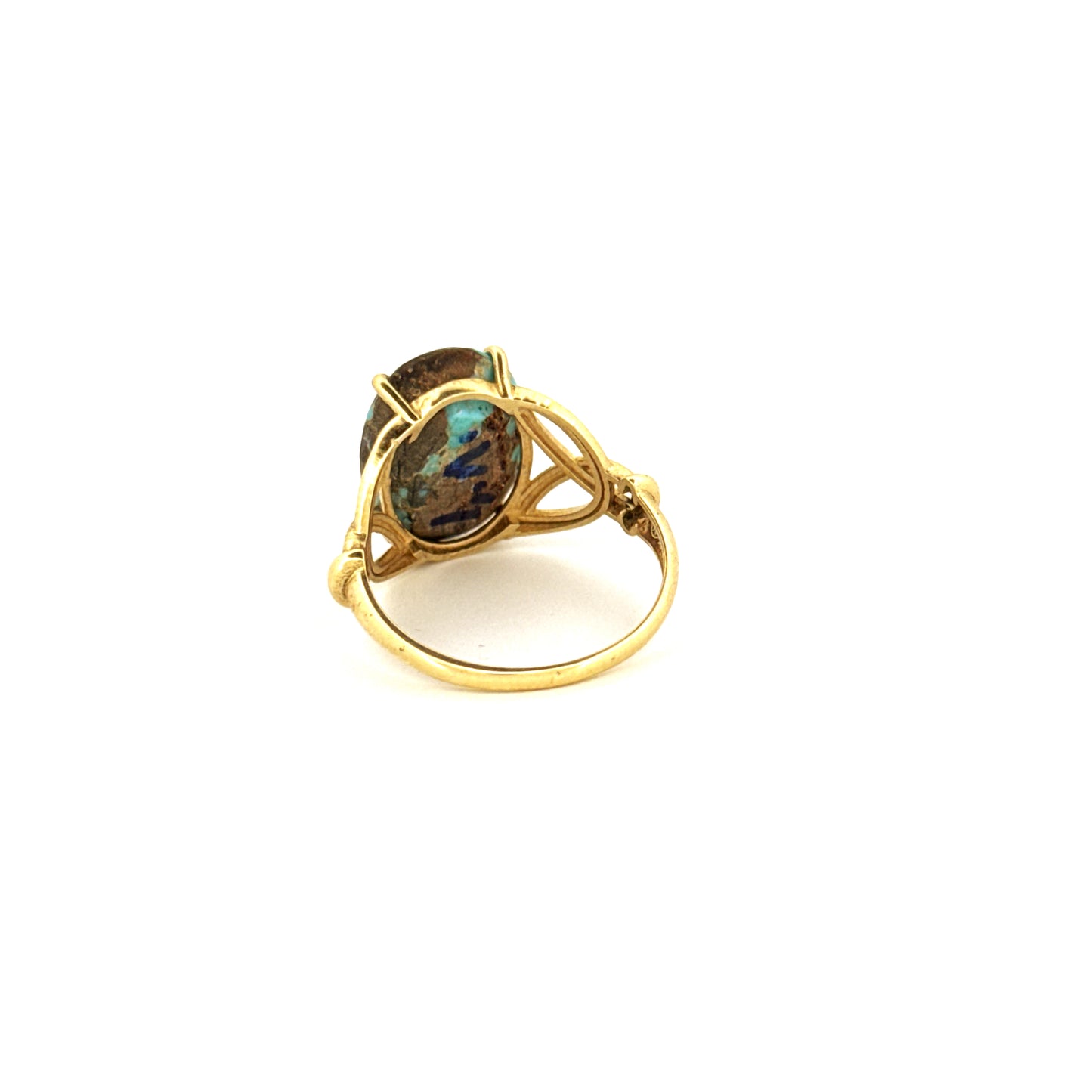 Ring Gelbgold 18k - Firuzeh (Türkis)