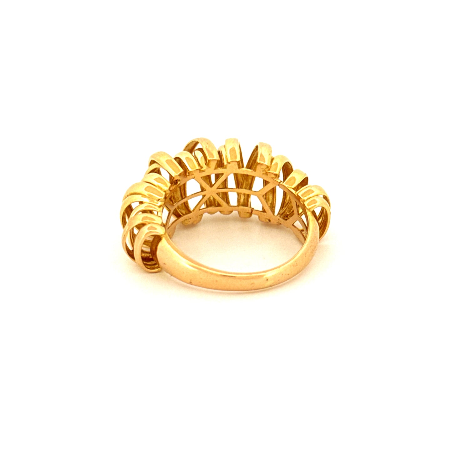 Ring Gelbgold 18k - Navar-e Abrisham (Seidenbänder)