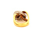 Ring Gelbgold 18k - Halgheh-ye Hamahang (Harmonische Verschlingung)