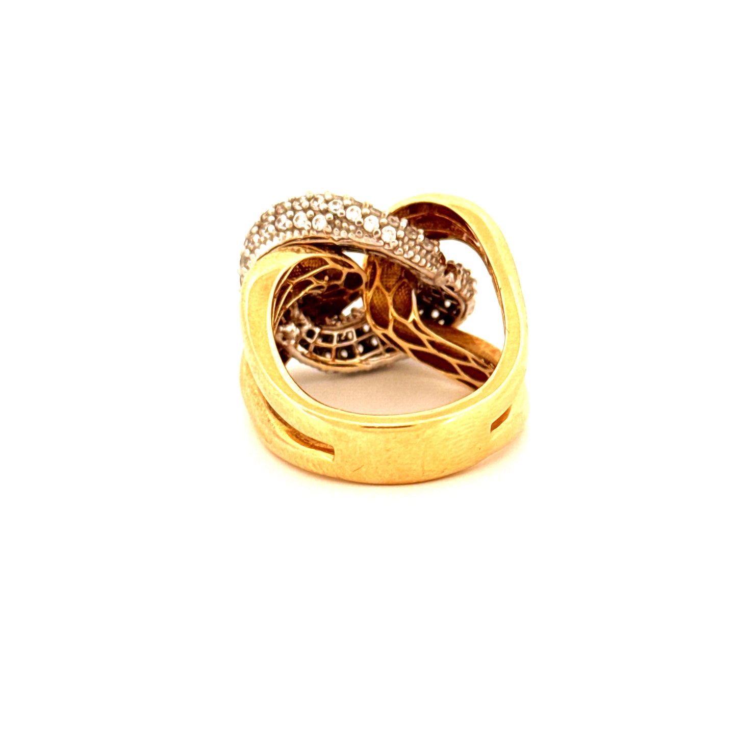Ring Gelbgold 18k - Halgheh-ye Hamahang (Harmonische Verschlingung)