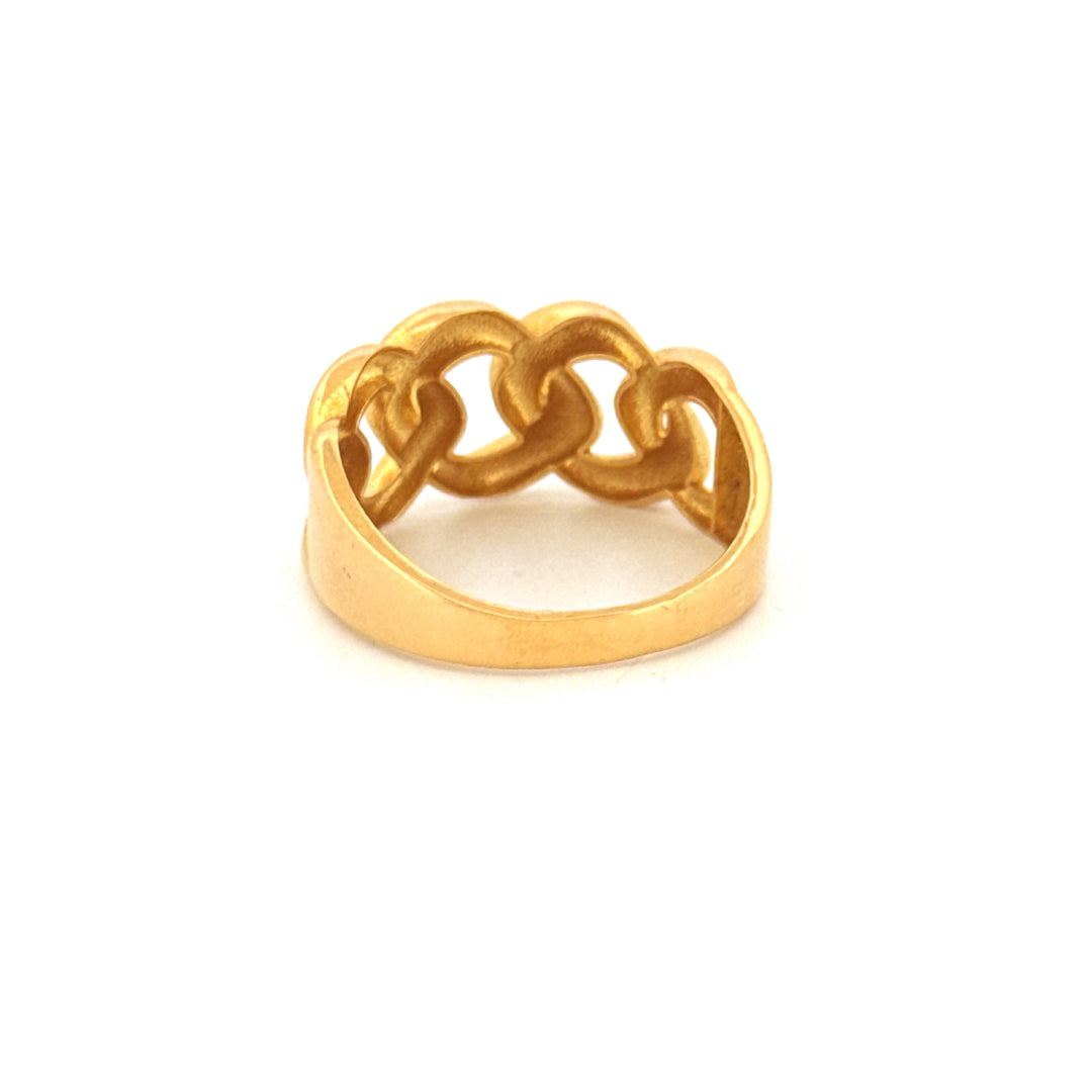 Ring Gelbgold 18k - Zanjir-e Eshgh (Kette der Liebe)
