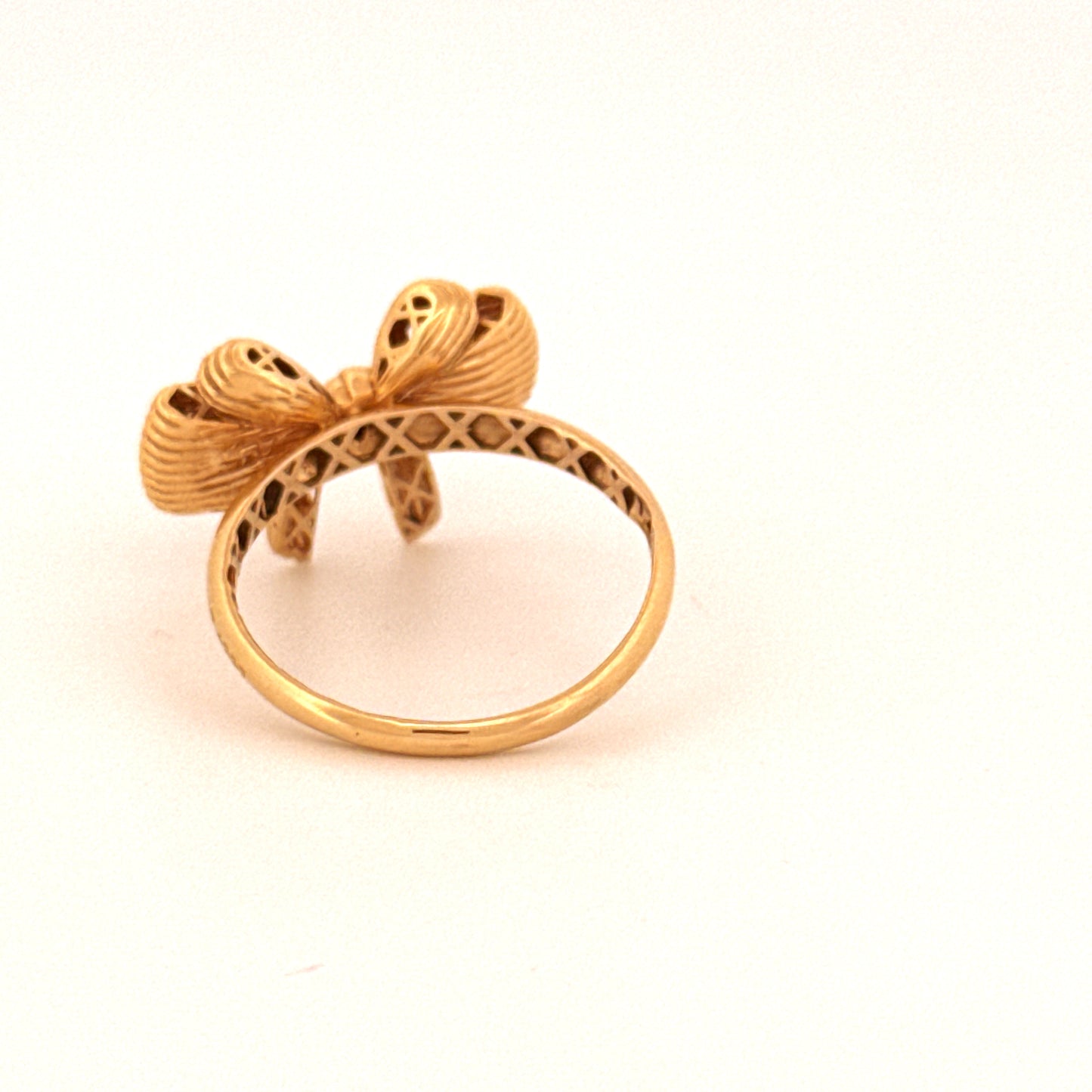 Ring Gelbgold 18k - Papillon-e Farah Diba (Schleife von Farah Diba)