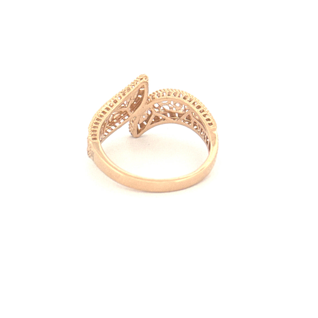 Ring Gelbgold 18k – Mehrâb (Bogenform)