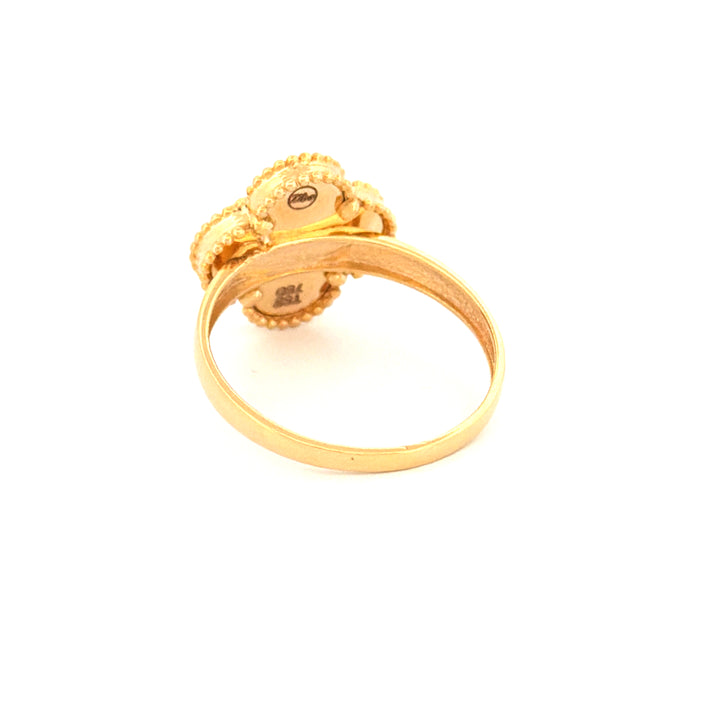 Ring Gelbgold 18k – Shabdar-e Angosht (Glück für den Finger)