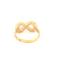 Ring Gelbgold 18k - Bi-Nahayat (Unendlichkeit)