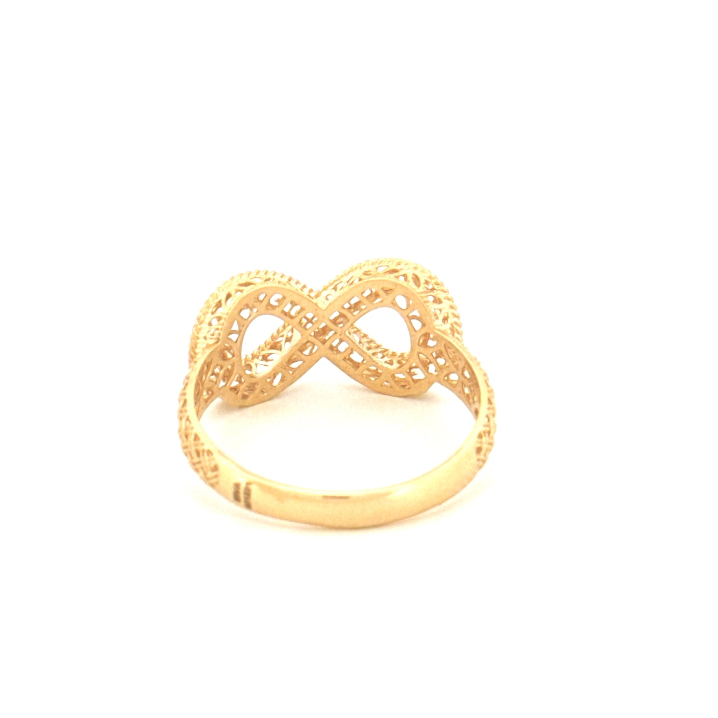 Ring Gelbgold 18k - Bi-Nahayat (Unendlichkeit)