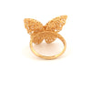 Ring Gelbgold 18k - Parvaneh-ye Bahari (Frühlingsschmetterling)