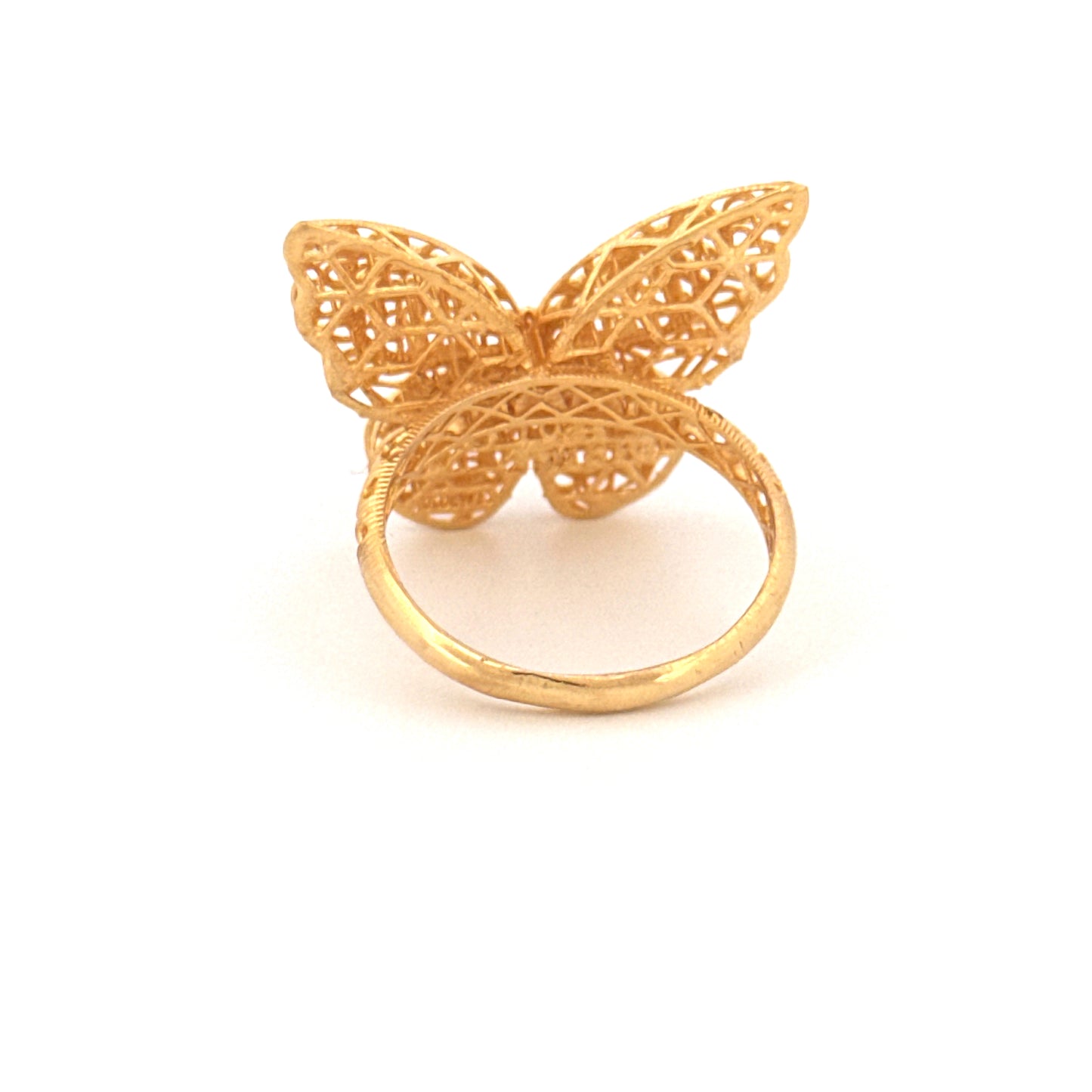 Ring Gelbgold 18k - Parvaneh-ye Bahari (Frühlingsschmetterling)