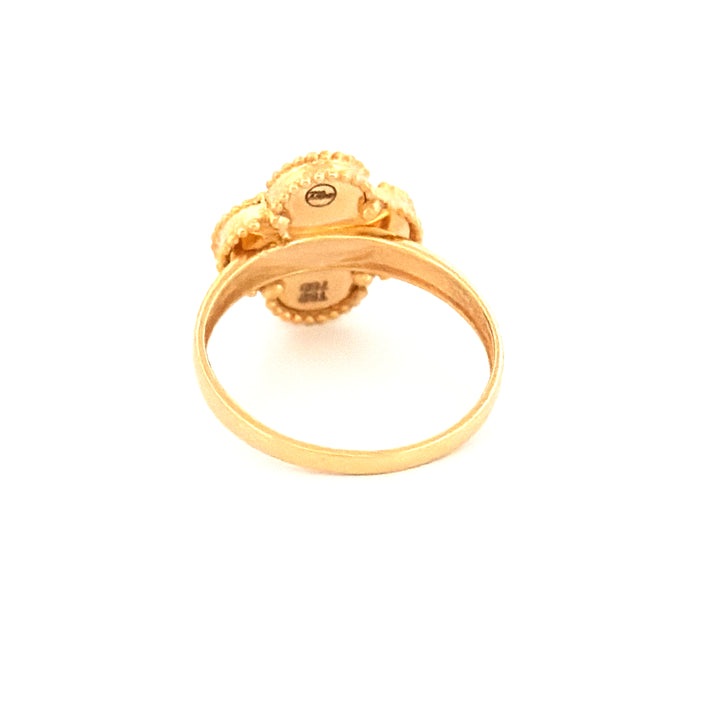Ring Gelbgold 18k – Shabdar-e Angosht (Glück für den Finger)