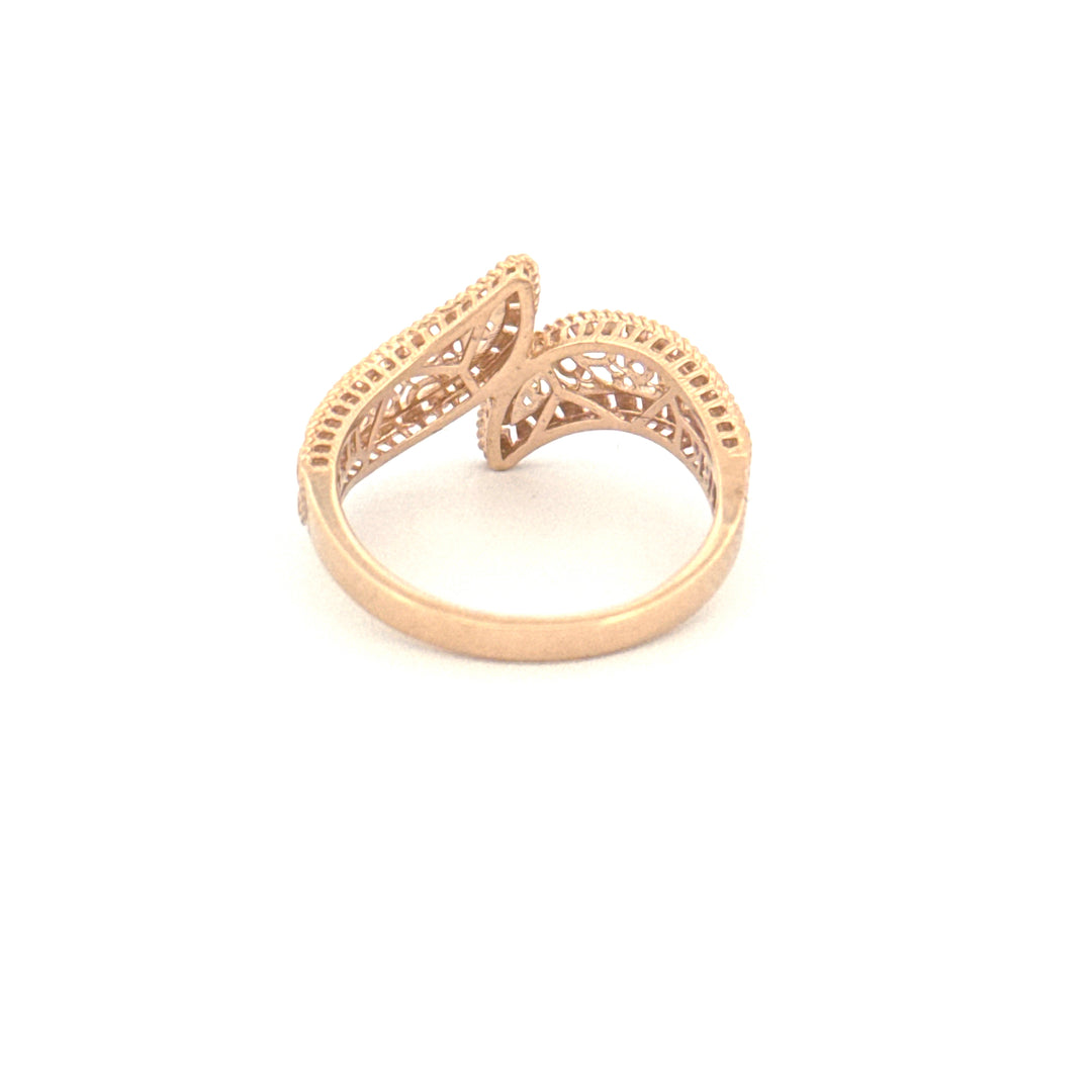 Ring Gelbgold 18k – Mehrâb (Bogenform)