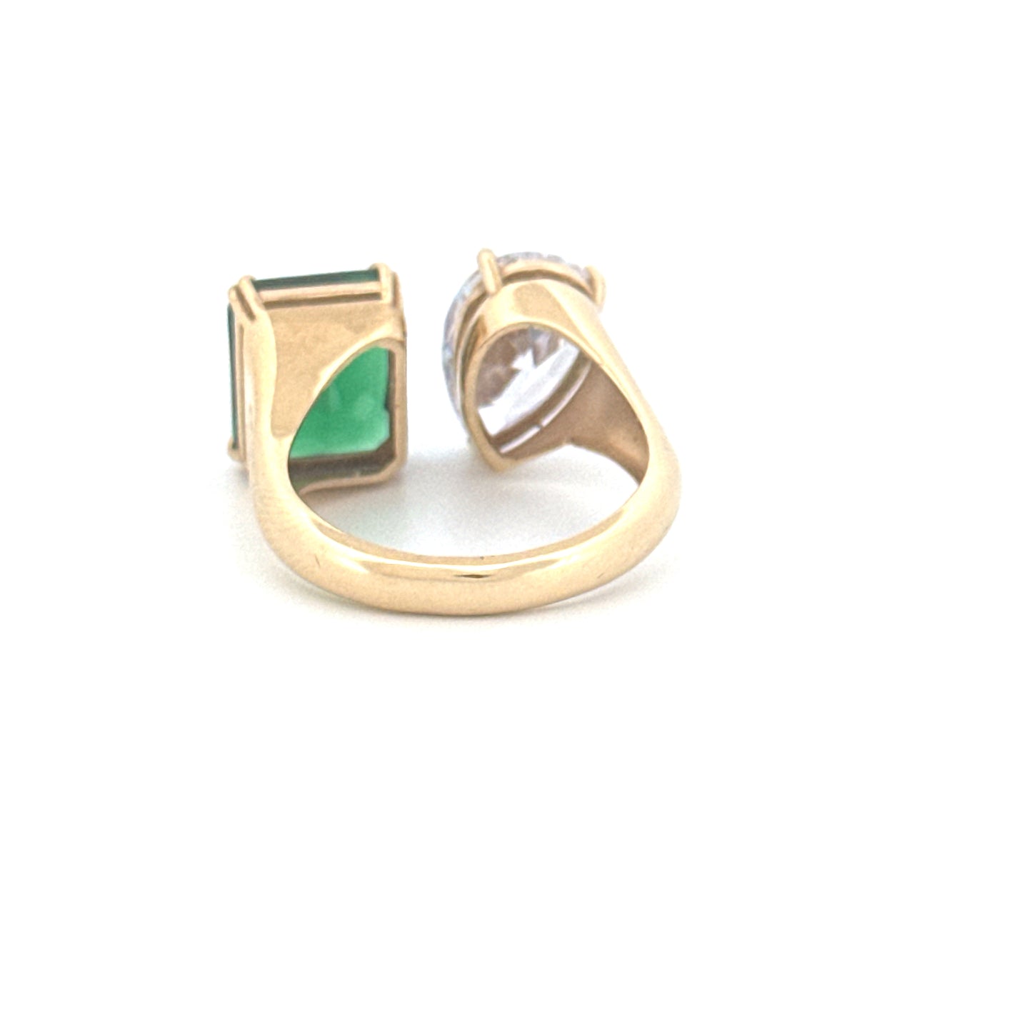 Ring Gelbgold 18k – Do Jān (Zwei Seelen)