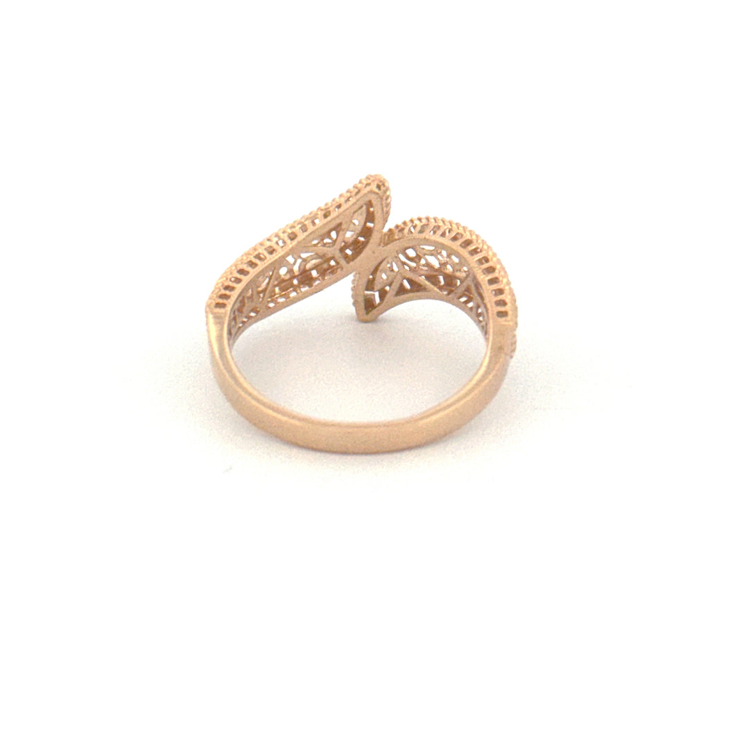 Ring Gelbgold 18k – Mehrâb (Bogenform)