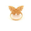 Ring Gelbgold 18k - Parvaneh-ye Bahari (Frühlingsschmetterling)