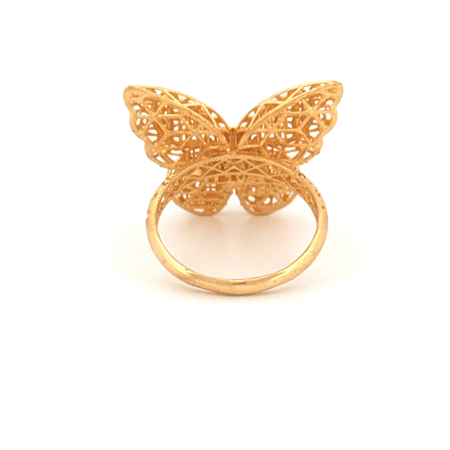 Ring Gelbgold 18k - Parvaneh-ye Bahari (Frühlingsschmetterling)