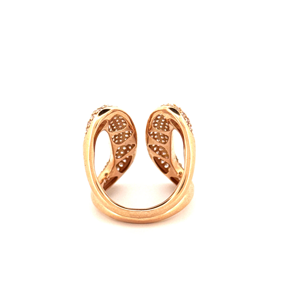 Ring Gelbgold 18k - Raqsandeh (Die Tänzerin)