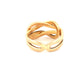 Ring Gelbgold 18k - Gereh-e Tala (Goldener Knoten)