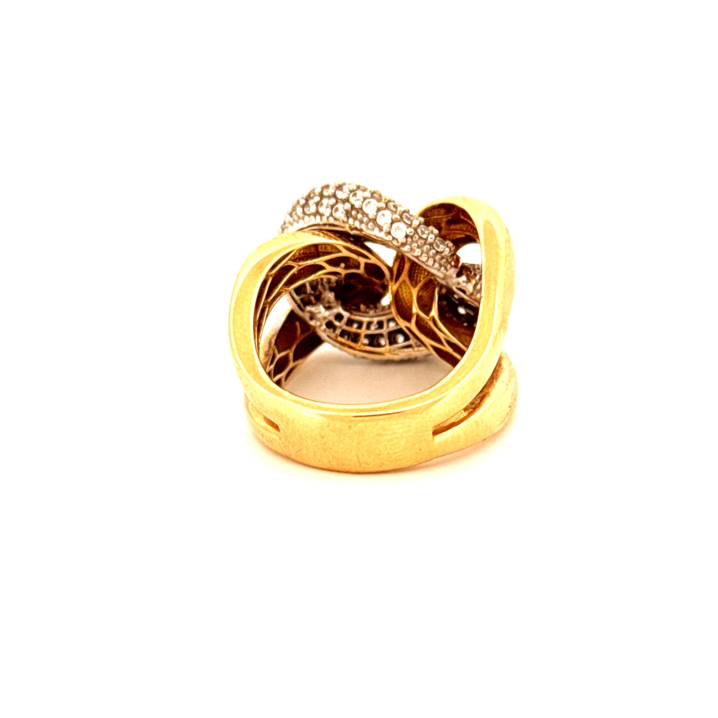 Ring Gelbgold 18k - Halgheh-ye Hamahang (Harmonische Verschlingung)