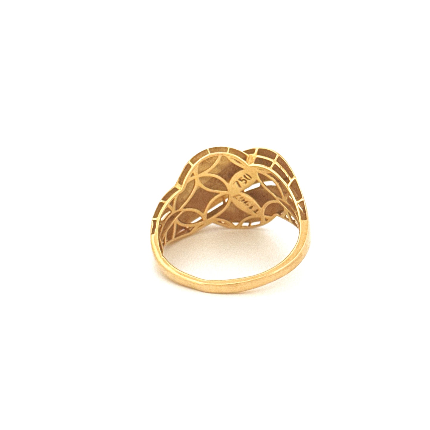 Ring Gelbgold 18k - Pich-e Tala (Goldene Windung)
