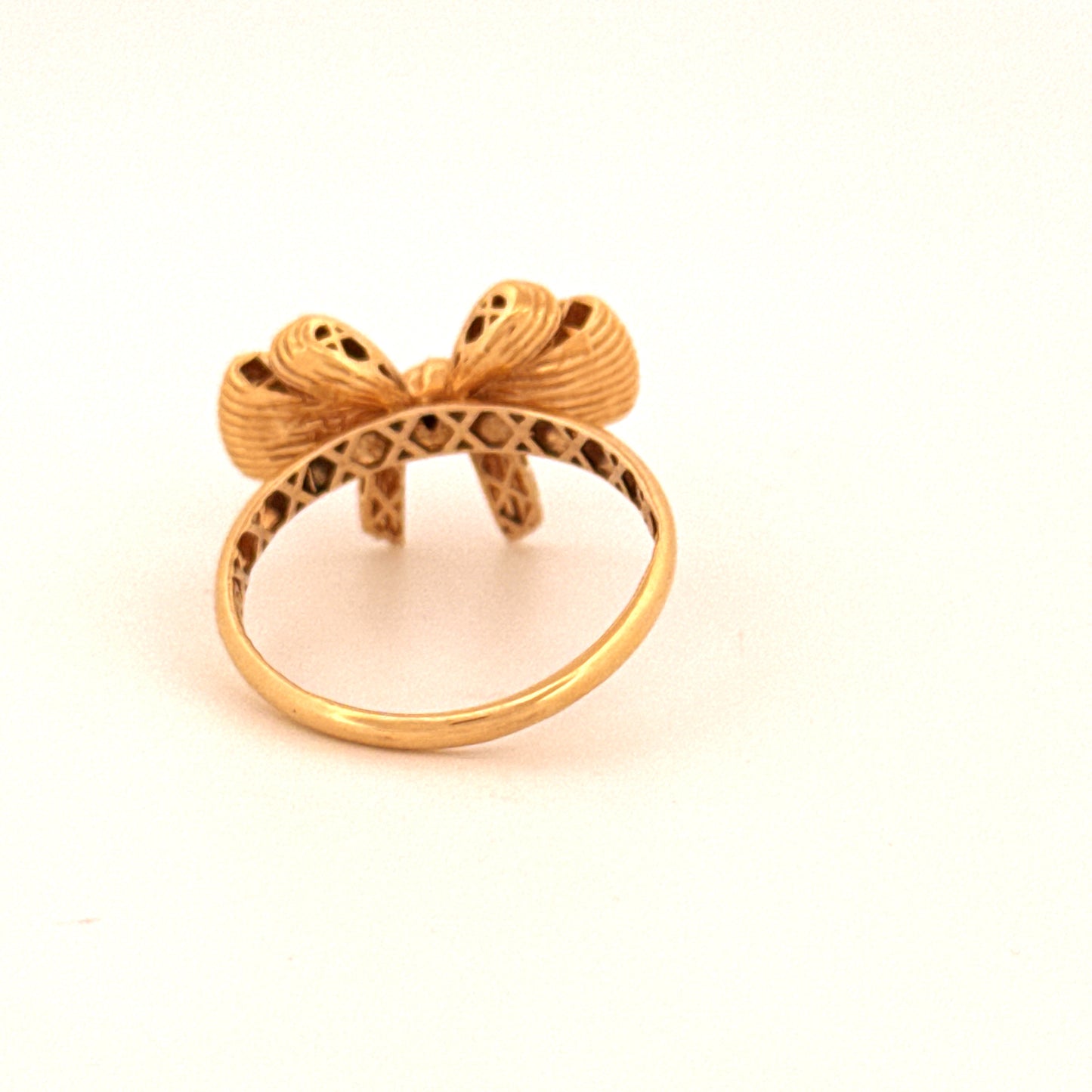 Ring Gelbgold 18k - Papillon-e Farah Diba (Schleife von Farah Diba)