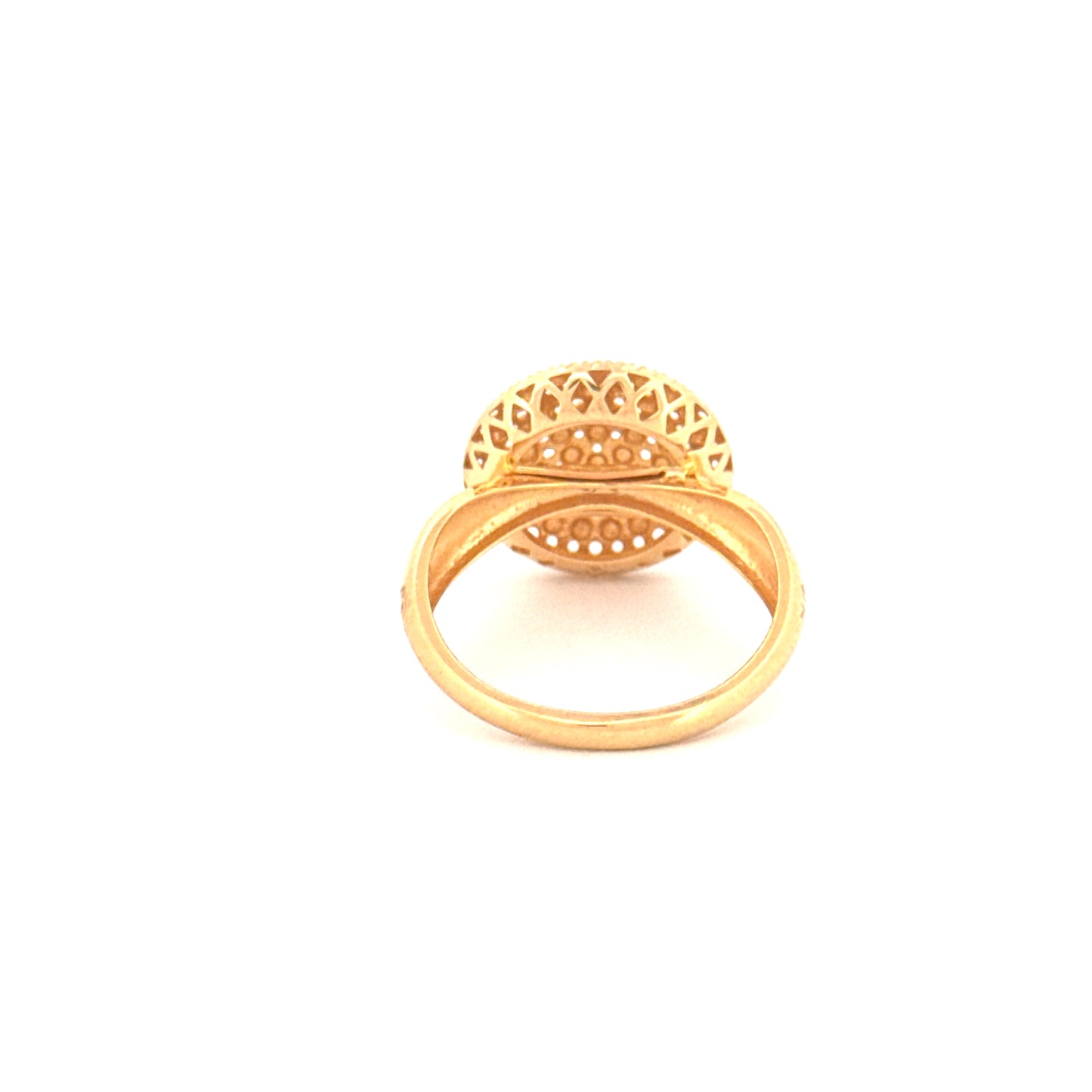 Ring Gelbgold 18k - Gooy-e Aftab (Sonnenkugel)