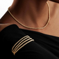 Armband Gelbgold 18k - Morvarid-e Zanjir (Perlenkette)